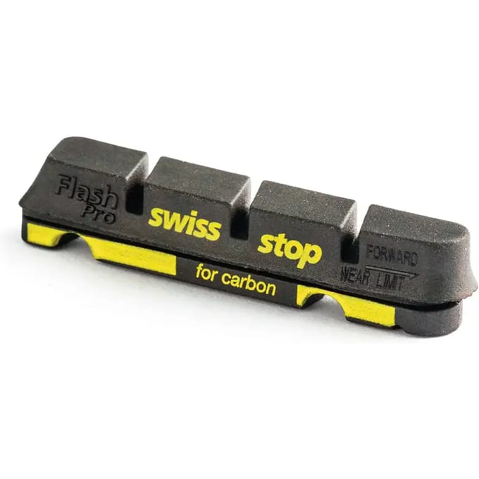 SwissStop - P100003205 - Fietsremblokjes voor carbon velgremmen - FlashPro Black Prince