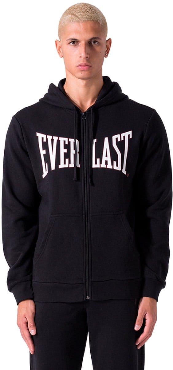 Everlast Felpa Sweatshirt Met Rits Zwart M Man
