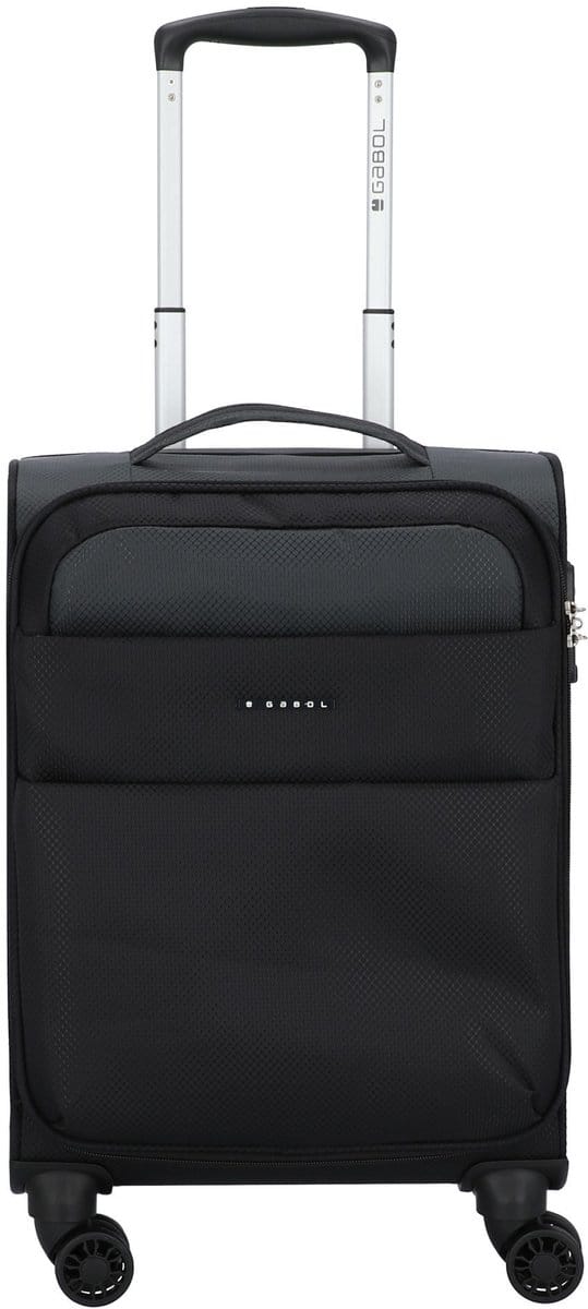 Gabol handbagage koffer Cloud zwart/grijs 114022