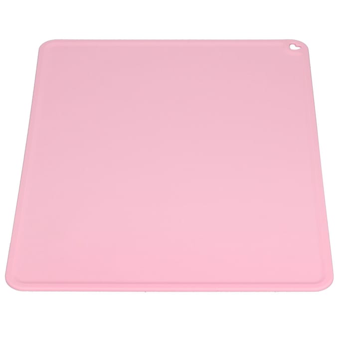 Siliconen placemat Waterdicht Antislip Tafelmat Hittebestendig Kussen voor Basisschoolleerlingen pink