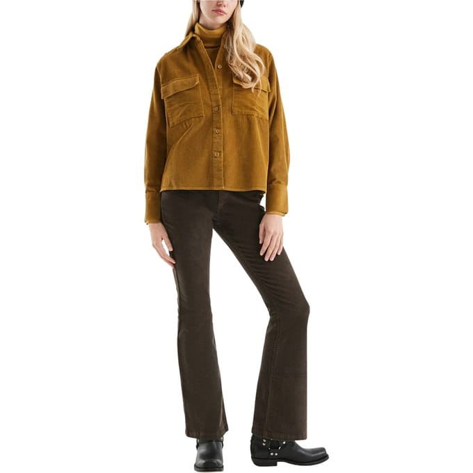 s.Oliver -qs Blouses Brown Maat: 44 | Overhemden Outlet | Dames | Bruin
