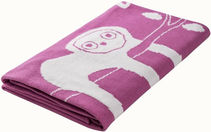 Briljant Baby - Deken 75 x 100 - Jungle Dusk - Pink