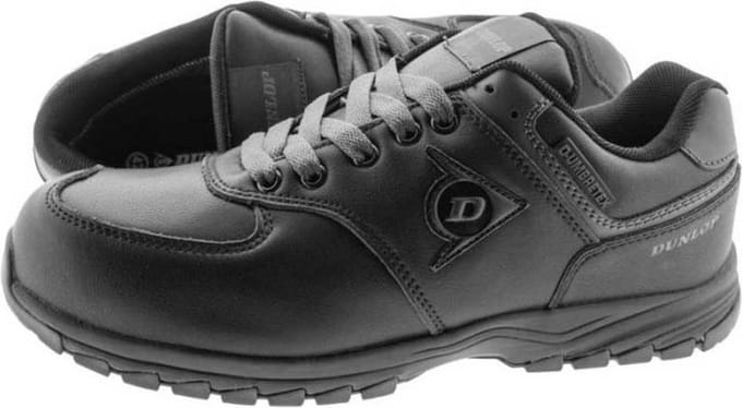 Dunlop Flying Arrow Leer S3 Zwart Werkschoenen