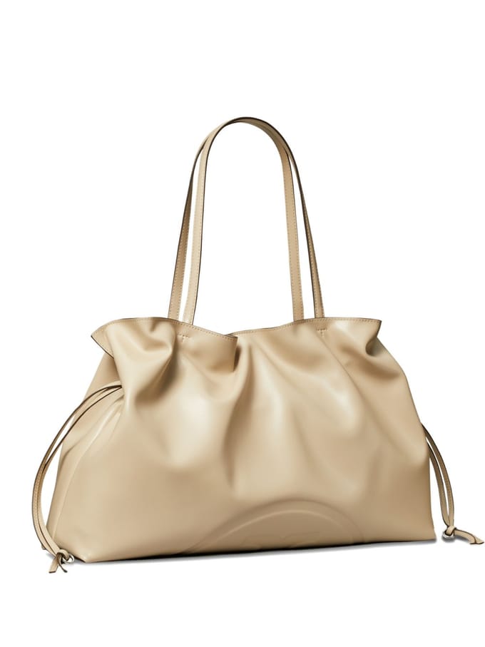 Tory Burch handtas beige vrouw winkelen ella natuura TM