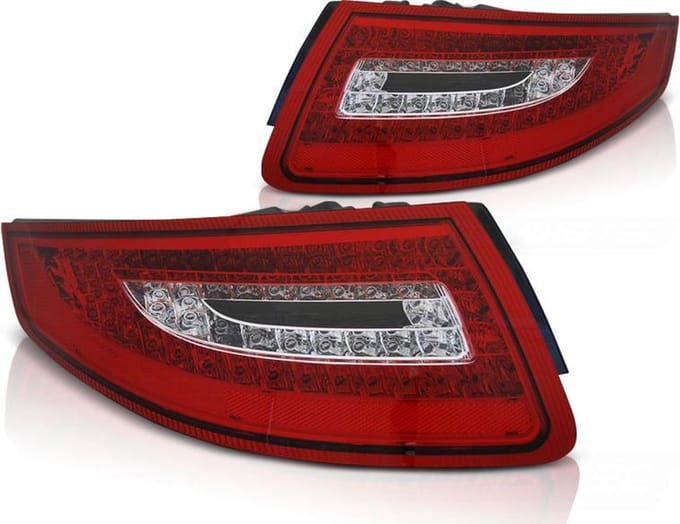 Achterlichten PORSCHE 911 997 04-09 ROOD HELDER LED