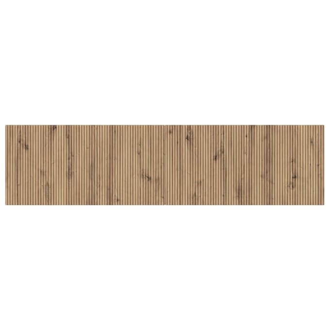 vidaXL - Wandgemonteerd - Hoofdbord - ARNHEM - Artisanaal - eiken - Bewerkt - hout