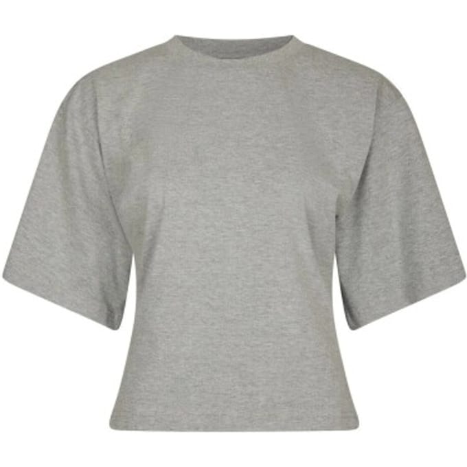 Neo Noir asha boxy tee 164418 133 grey melange