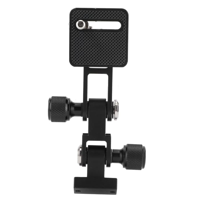 Lange Telezoomlens Ondersteuner met Snelkoppelingsplaathouder voor Lange Lens black
