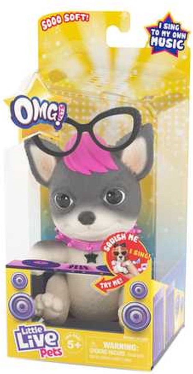 Little Live OMG Pets Have Talent Puppy - Punk Rock Pup