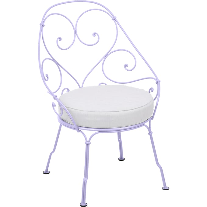 Fermob 1900 Fauteuil Cabriolet - D1 Marshmallow - grijswit