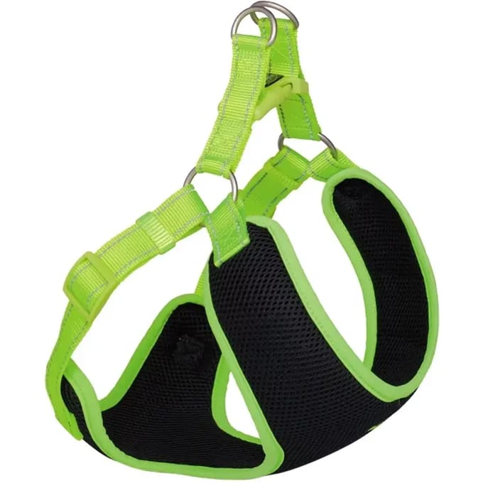 Hondentuig Nobby Pet Black Mesh Reflect