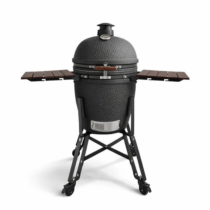 Patton Epicure Large 22" Kamado - Rooster Ø48,5 cm - Graphite Grey