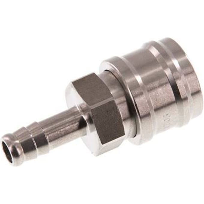 RVS DN 7.2 (Euro) Luchtkoppeling Snelkoppeling 9 mm Slangpilaar