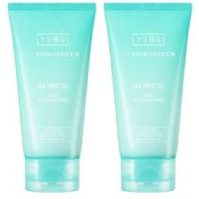 BRING GREEN - Tea Tree Cica Deep Cleansing Foam Special Set 2 pcs