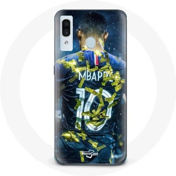 Coque pour Samsung Galaxy A20 Mbappé Foot