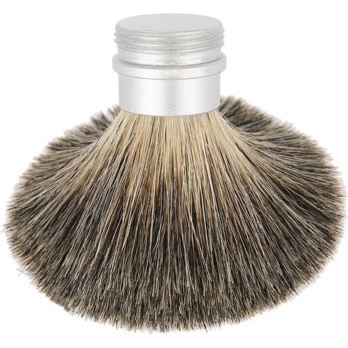 Baard Scheergereedschap Draagbare Baardborstel Voor Mannen Beste Borstelhaarborstel Snorborstel gray