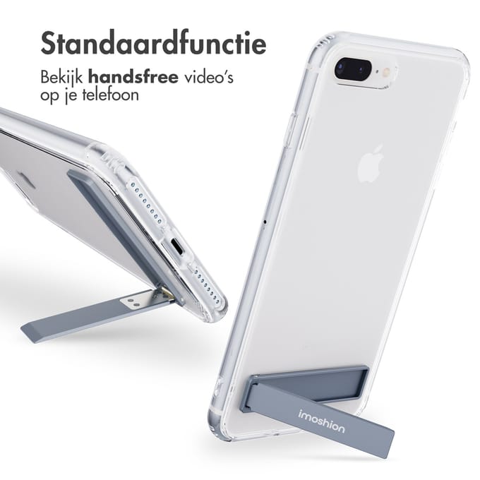 imoshion Hoesje - Geschikt voor Apple iPhone 8 Plus / 7 Plus - Stand Backcover - Transparant