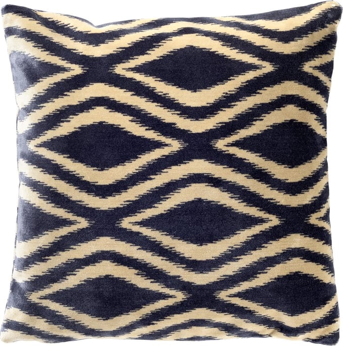 AMORA | sierkussen 45x45 cm | Insignia Blue | blauw | Hoii | met duurzame kussenvulling
