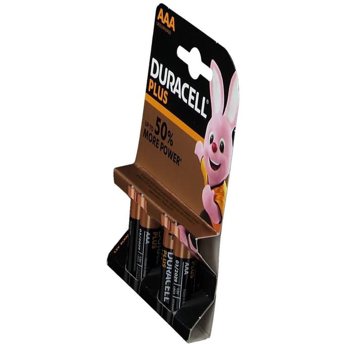 Duracell Batterij lr03/mn2400 10606 4 Batterijen