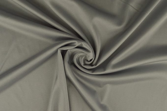 55 meter stretch voering - Zilvergrijs - 100% polyester