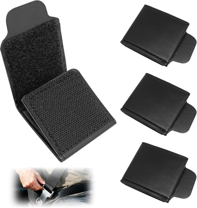 Gordelclips - Autogordel Stopper - Comfortabel Rijden - Universele Pasvorm - 4 Stuks