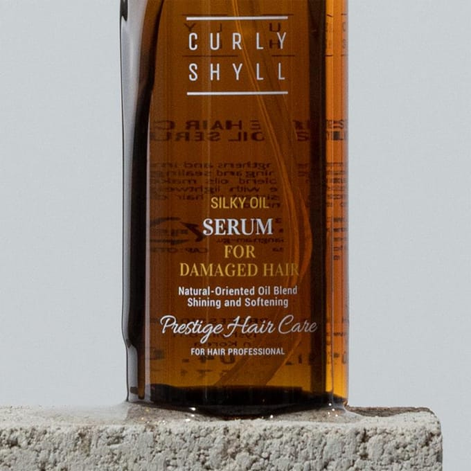 [CURLYSHYLL] Zijdezacht olieserum 70ml brown