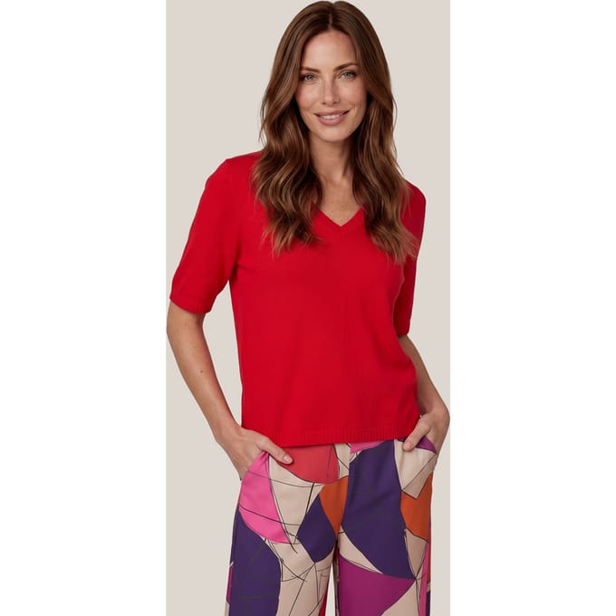 Audra Top Rood