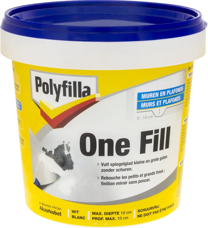 Polyfilla - One Fill - Wit - 1 L