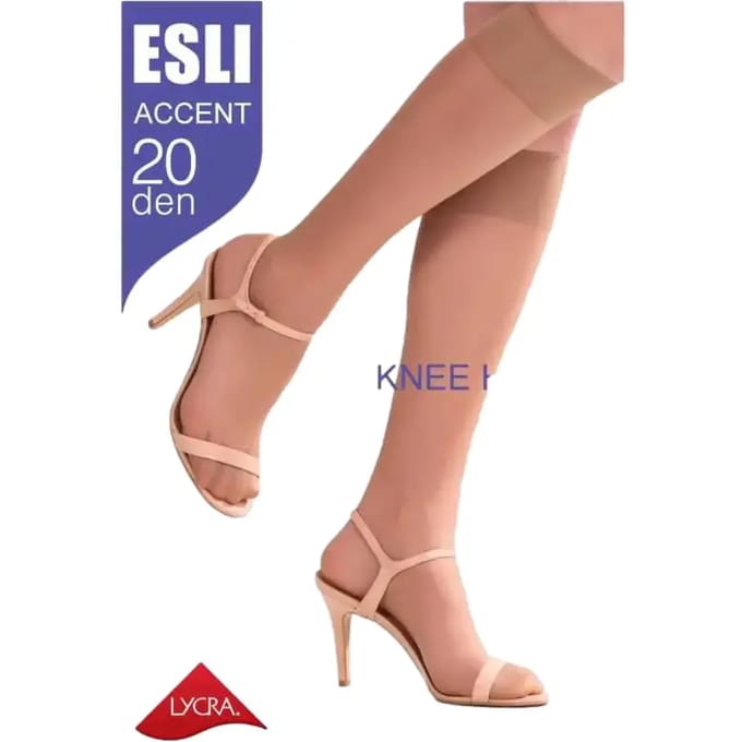 Kniekousen voor dames Esli ACCENT 20 (2 pairs)