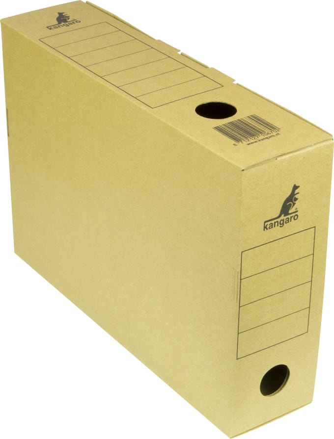 Kangaro archiefdoos - A4 - 32x23x8cm - karton - 25 stuks