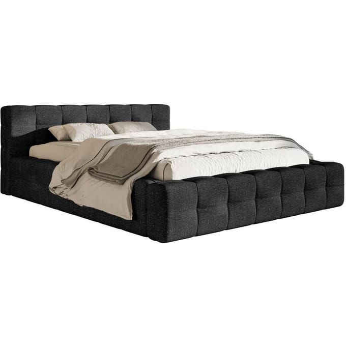 Tilly bedframe chenille met opbergruimte 140 x 200 cm | Selsey Design