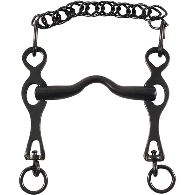 Spaans bit voor paard met schuifbare wangen Umbria Equitazione