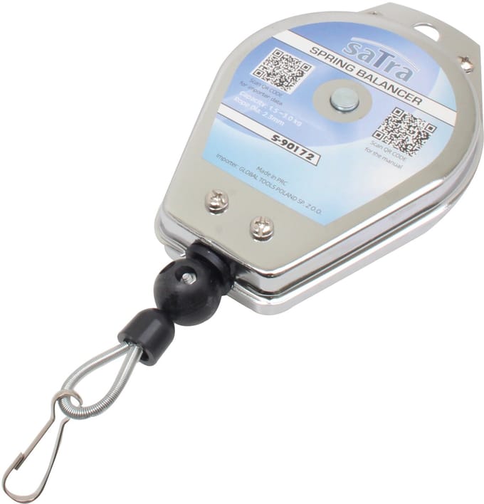 intrekbare veerbalans - 1.5-3.0 KG - veerbalancer - satra
