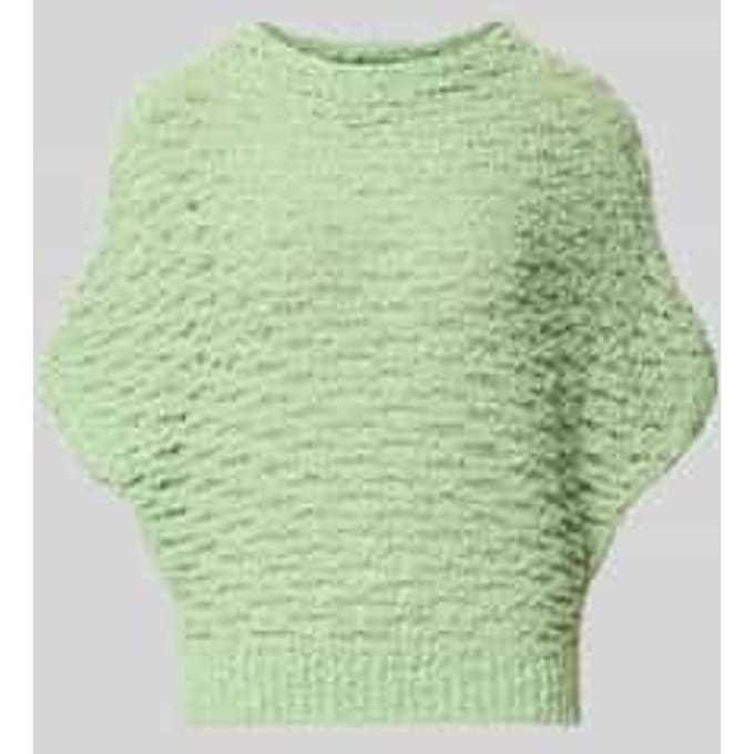 relaxed fit pullover met wol