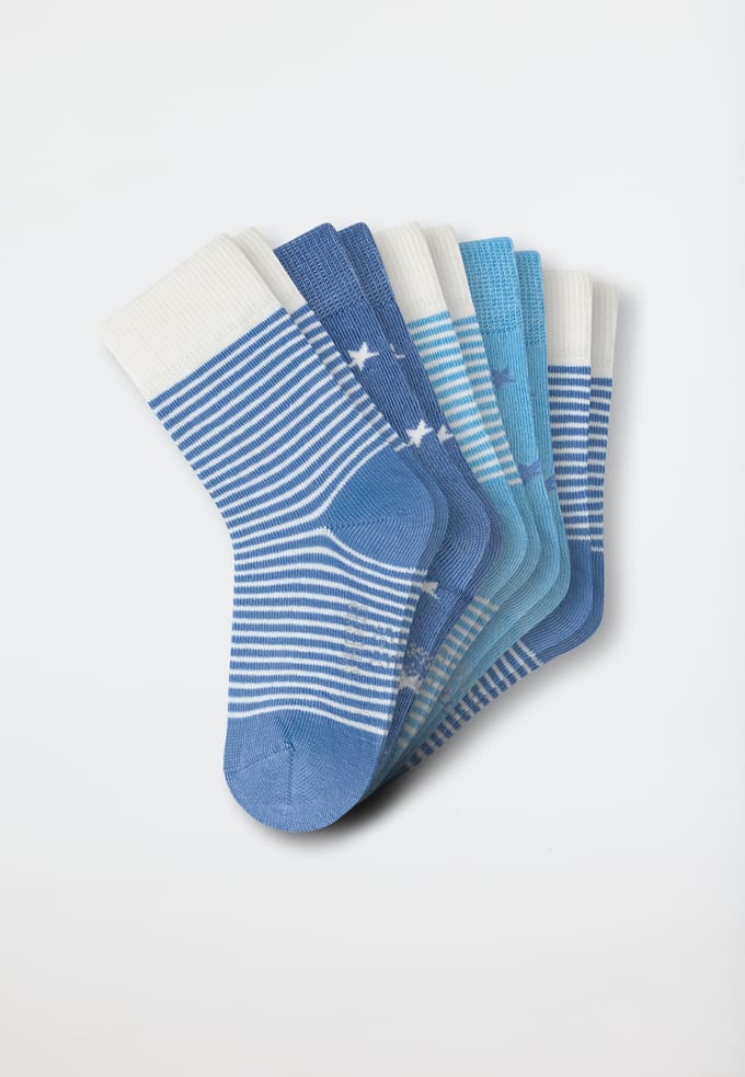 Jongenssokken, set van 5, sterren, meerkleurig - Legwear Kids 27/30