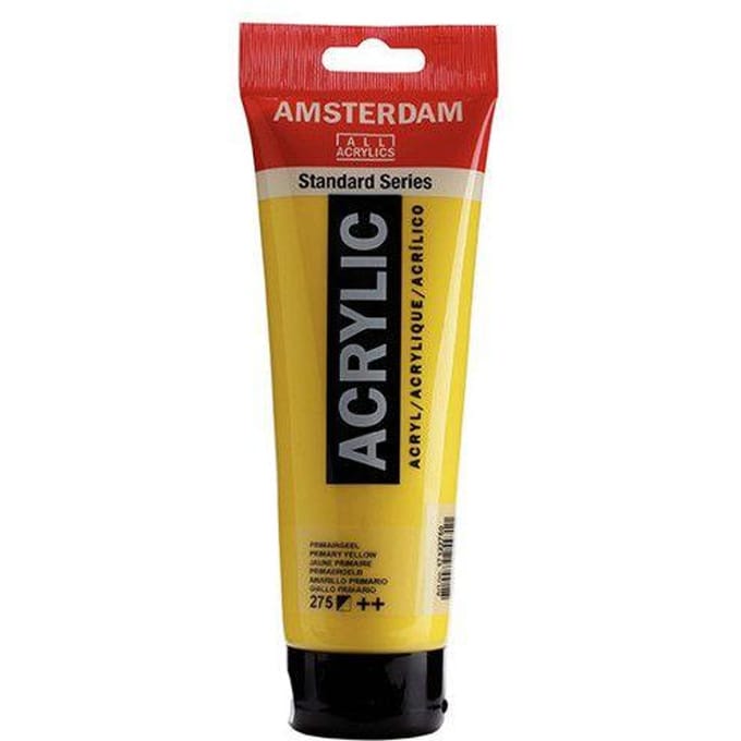 Acrylverf - #275 Primairgeel - Amsterdam - 250 ml