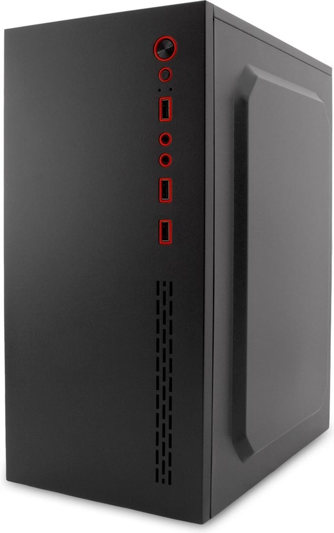 CoolBox PCC-MPC45-1 computerbehuizing Desktop Zwart 500 W
