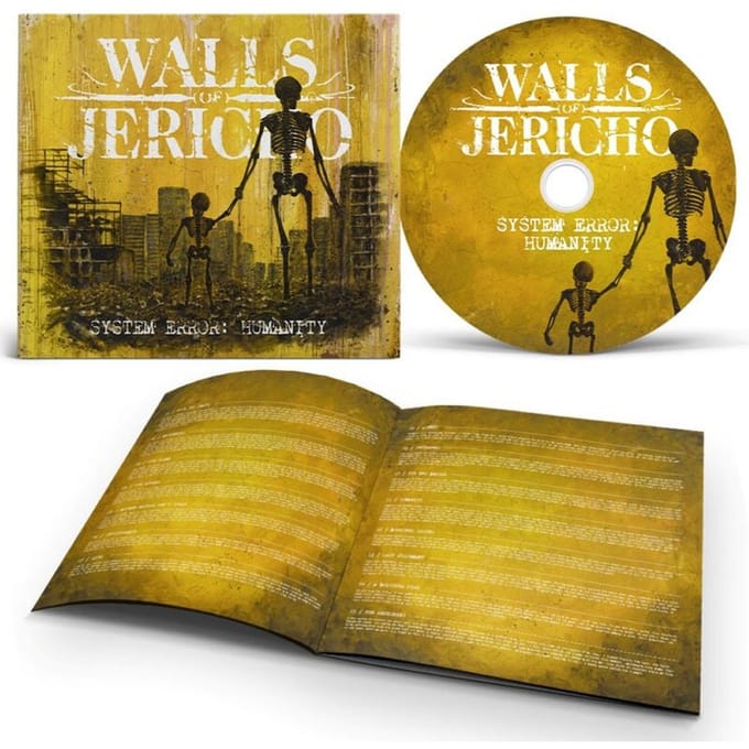 Walls Of Jericho CD - System Error: Humanity - voor Geen - standaard