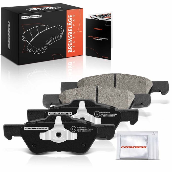 Frankberg 4x Remblokken Vooras voor Ford Maverick Mazda Tribute EP