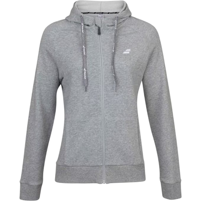 Babolat Raglanjas met capuchon voor kinderen (Grijs Heather)