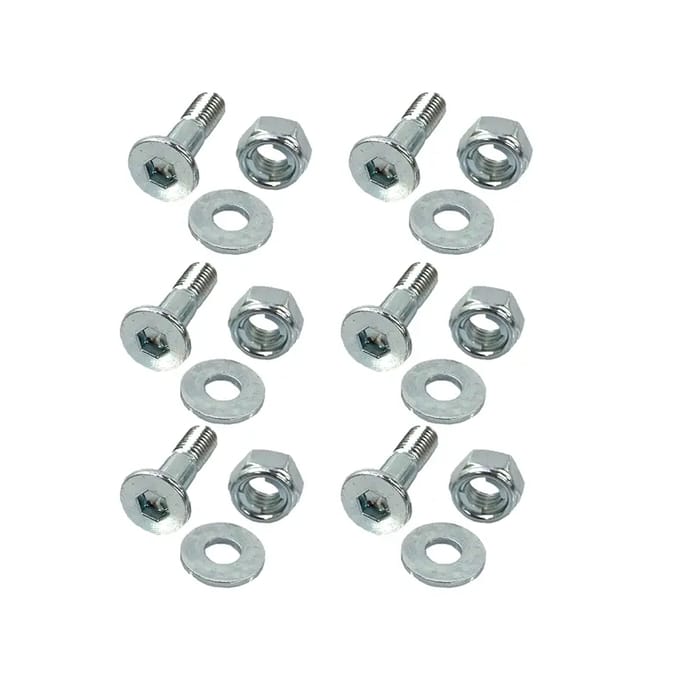 Motorfiets schroefset RFX 30 mm (x6)