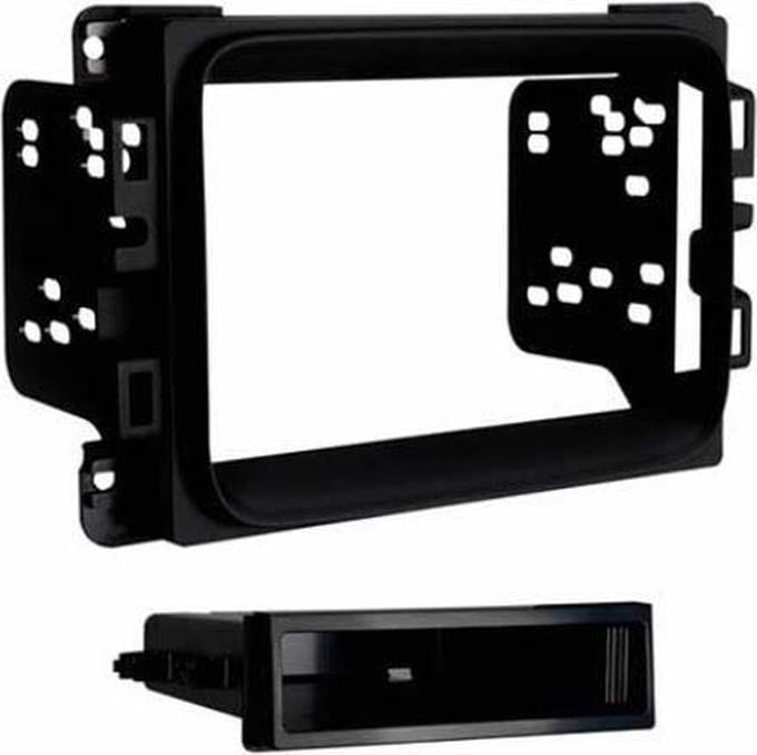 2-DIN frame met bakje Dodge RAM 2013 -/Jeep Cherokee 2014-