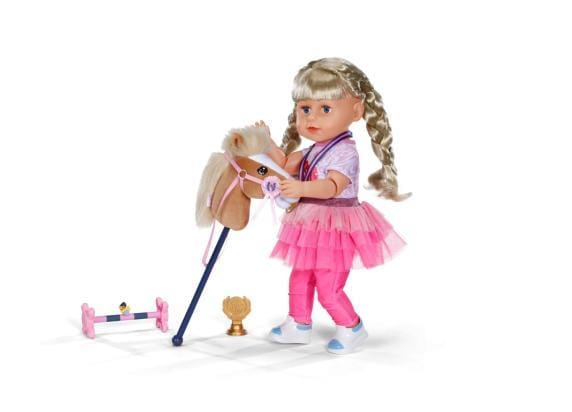 Zapf Creation BABY Born Hobbyhorseset 43 cm Poppen toebehoren