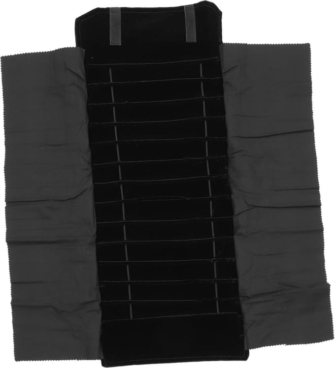 Juweel Organisator - Sieraden Tas - Reizen Opslag - Vouwbaar Ontwerp - 29x15CM - Zwart
