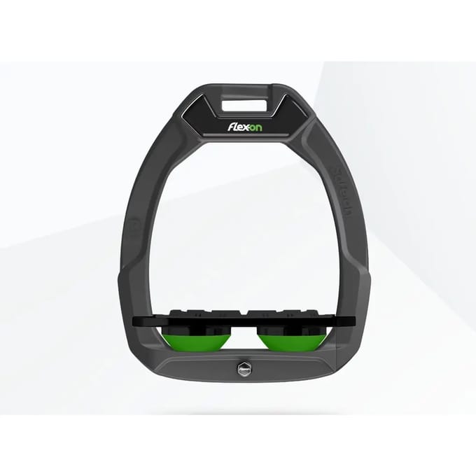 Veiligheidsijzers Plat Grip Antraciet/Zwart/Groen Flex-On Safe-On