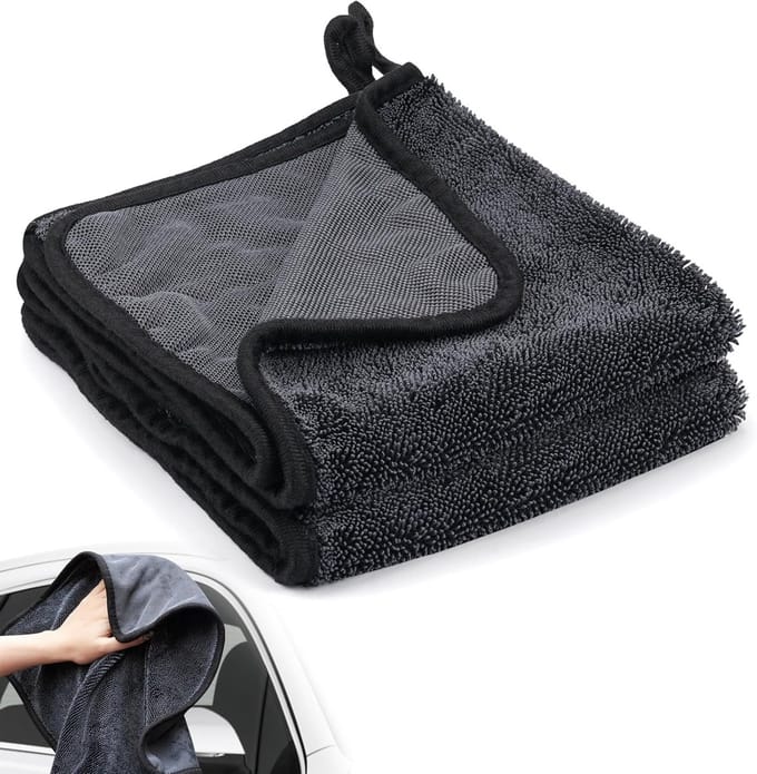 Sneldrogende Douchehanddoeken 40 x 40 cm, Ideaal voor Bad en Douche, Glanzend en Absorberend