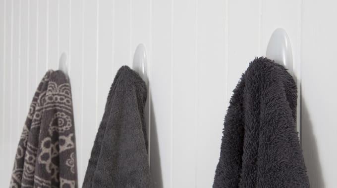 3M Command Badhaak, Kunststof, Maat: Groot, Wit