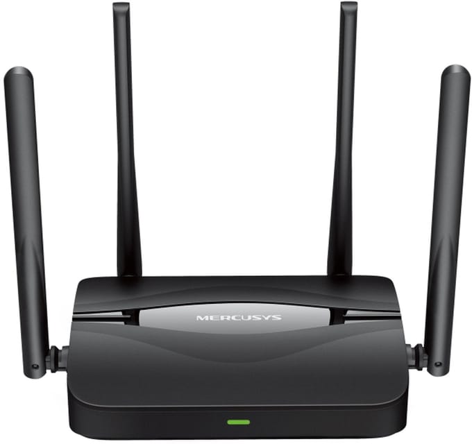 MercurySys MR25BE Serie - Router - Wi-Fi 7 - 3600 Mbit/s - Zwart