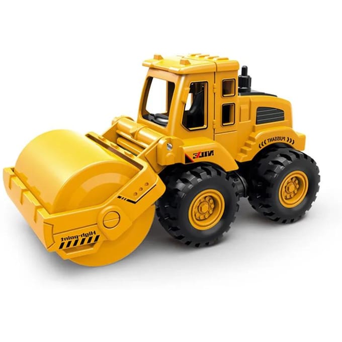 1:55 Kinderen Plastic Voertuig Auto Speelgoed Vrachtwagens Bouwvoertuig Graafmachine Bulldozer Model Traagheid Kindercadeaus carro