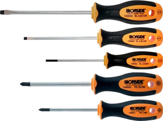Ironside 120501 Schroevendraaierset - 5 delig